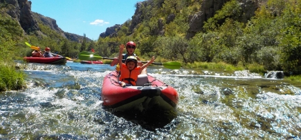 Kenu szafari / Rafting a Zrmanja folyón (utazás saját autóval)